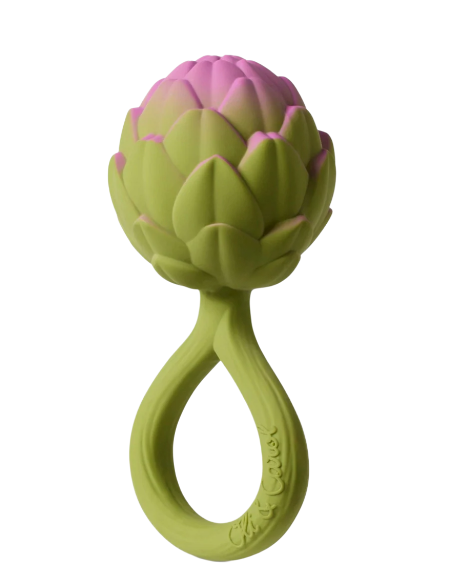 ARTICHOKE RATTLE TOY