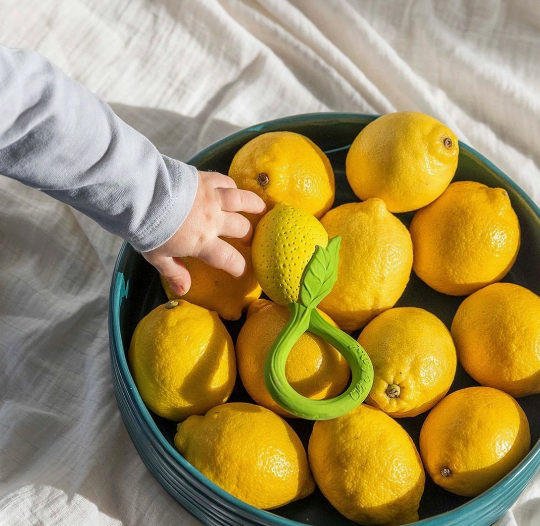 LEMON RATTLE TOY