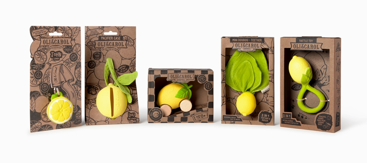 LOU THE LEMON PACIFIER CASE
