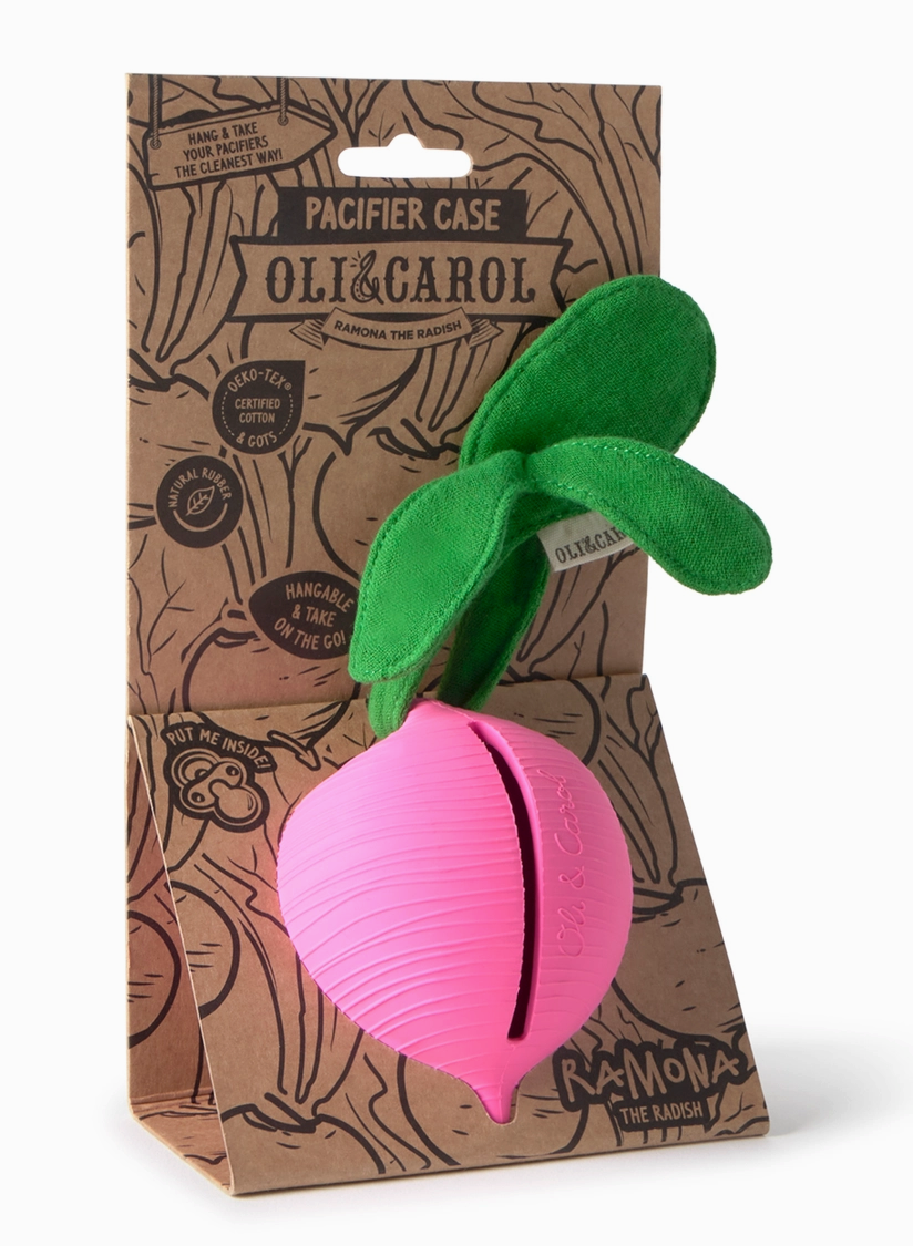 RAMONA THE RADISH PACIFIER CASE