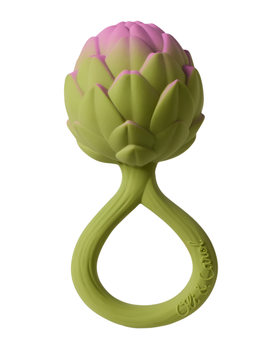ARTICHOKE RATTLE TOY